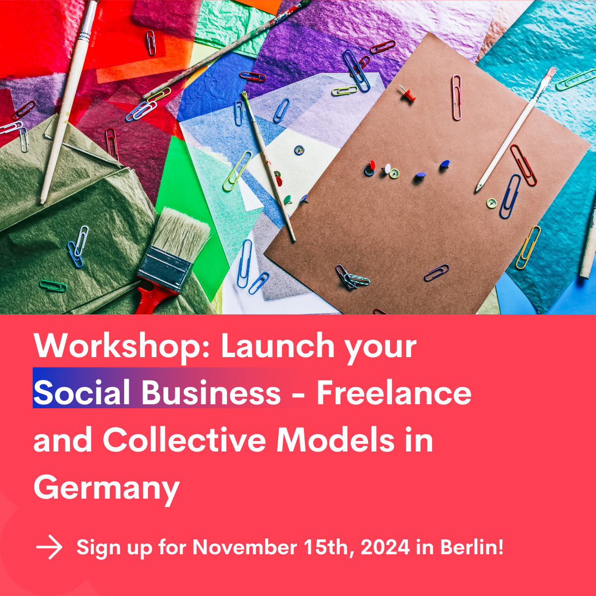 Workshop: Launch your social business