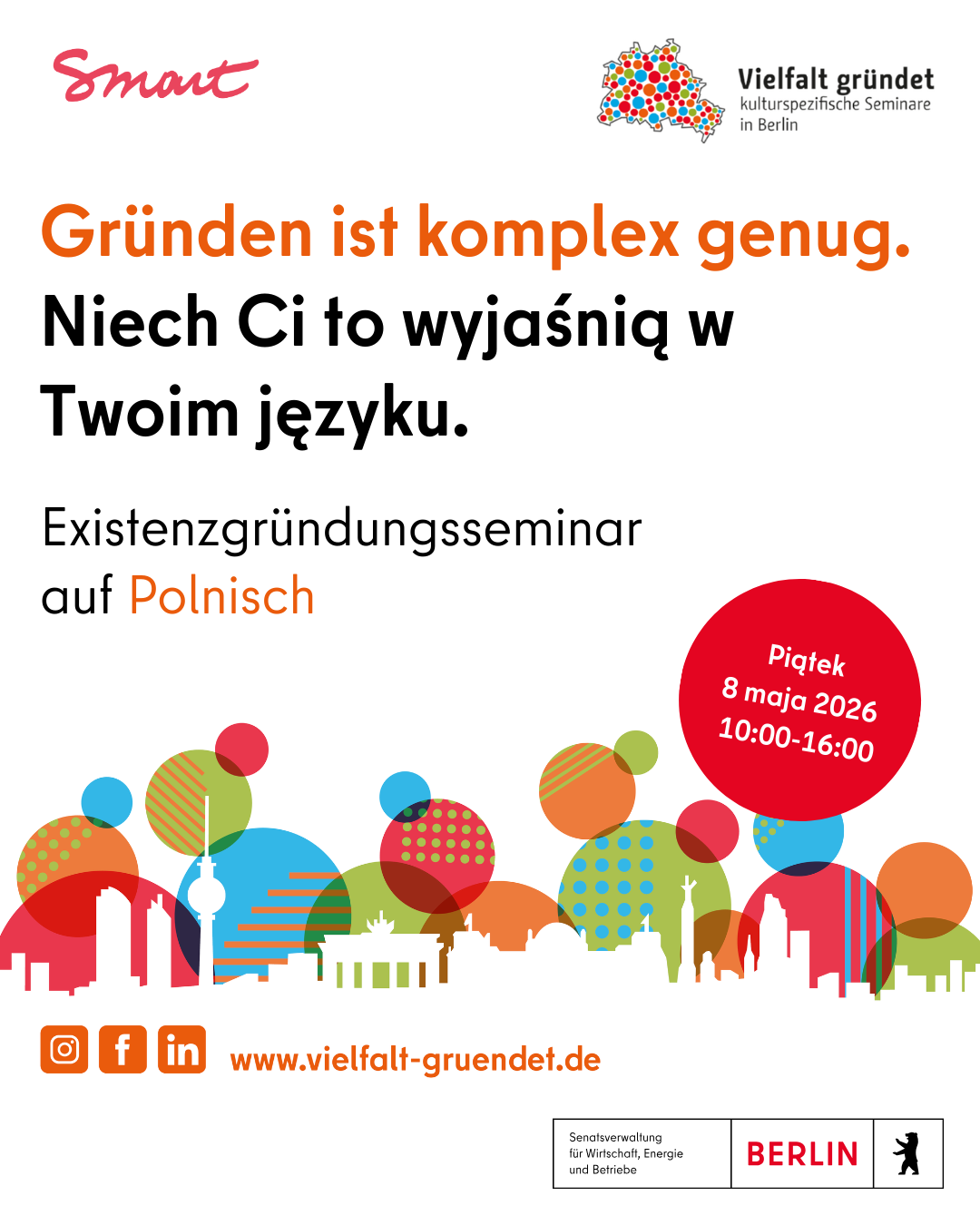 Exsistenzgründungsseminar auf Polnisch